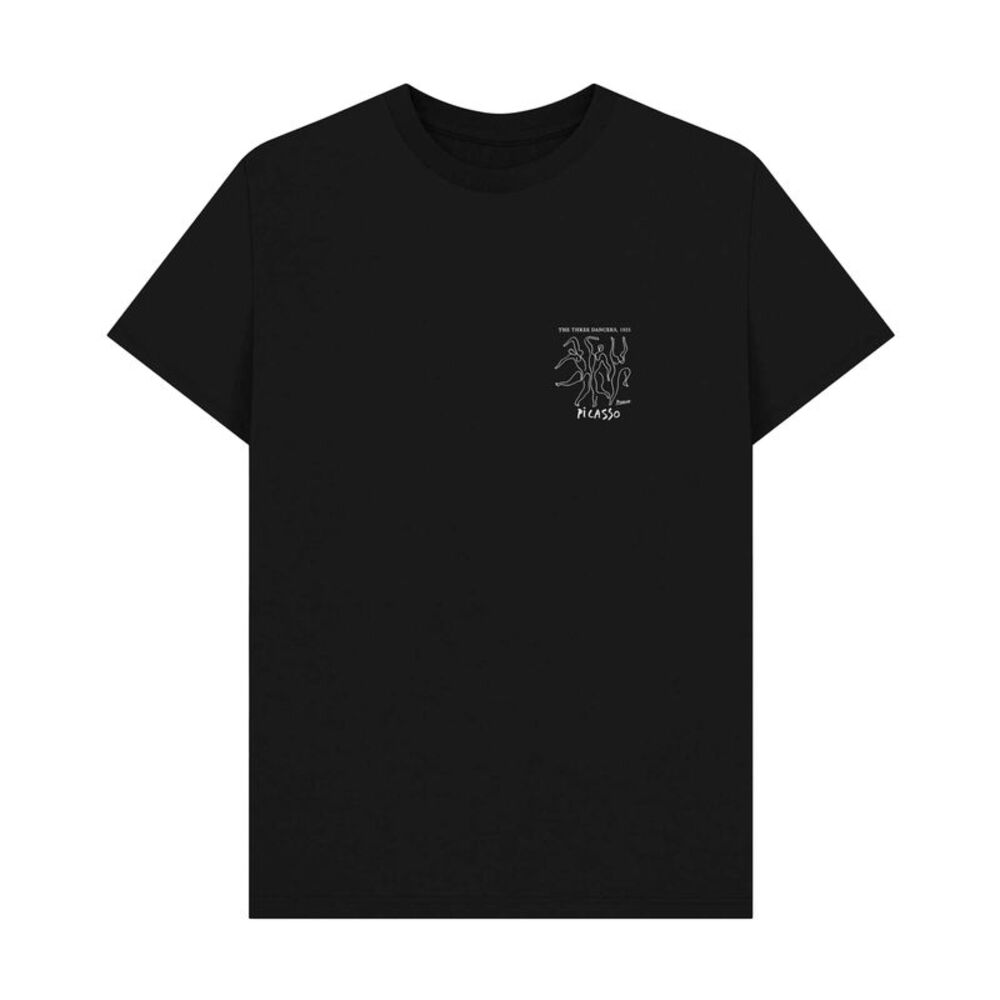 Apoh Unisex Adult The Three Dancers Picasso Jersey T-Shirt / Black